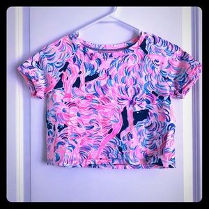 Girls Lilly Pulitzer top & shorts set